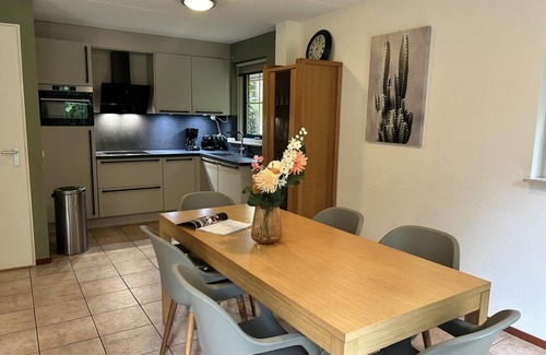 Hooghalen House | Comfortable bungalow with open kitchen, 3 bedrooms, 2 bathrooms, and optional sauna.
