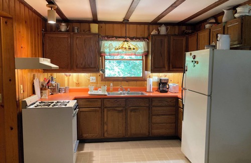 Irons Cabin | Comfortable Cabin in the Woods. Perfect for Fishing, Hunting or Skiing!