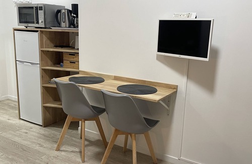 Rochefort Apartment | Comfortable furnished studio on ground floor near the spa (N°36)