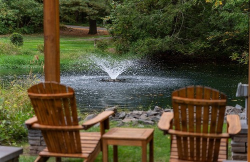 North Haven Apartment | Comfortable guest suite w/fire pit on gorgeous property -Pet Friendly!