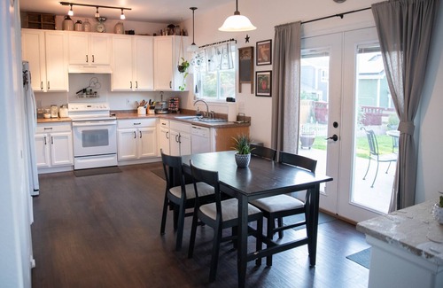 Brighton House | Comfortable home on quiet street with a large backyard, close to DIA
