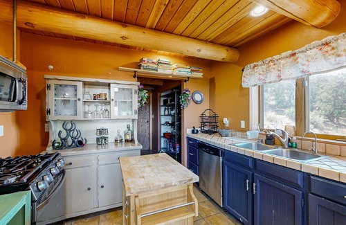 Catron County House | Comfortable home with large deck on 20 acres - surrounded by National Forest