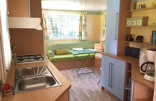 Bastelicaccia House | Comfortable mobile home on a green, peaceful plot, near the river .