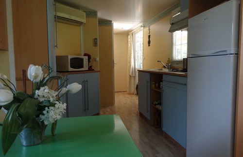 Bastelicaccia House | Comfortable mobile home on a green, peaceful plot, near the river .