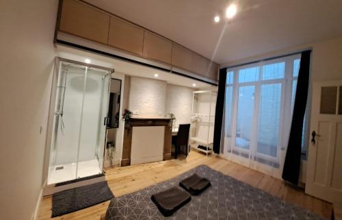 Onze-Lieve-Vrouw-ter-Sneeuw House | Comfortable room with terrace European Parliament
