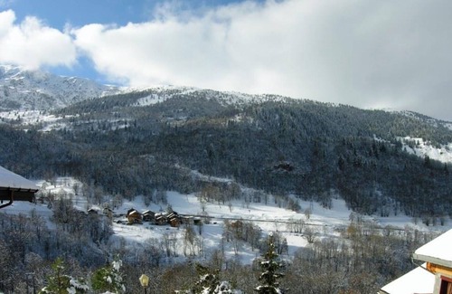 Meribel Apartment | Comfortable Spacious Quiet Apartment Sleeps 4 Large Sunny Balcony Stunning Views