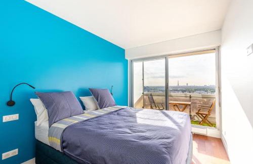Puteaux Apartment | Comfortion Le Papillon - Appartement de luxe avec vue et piscine