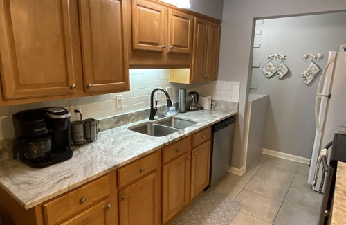 Mary Esther Condo | Comfy Condo with Water Views- Fishing Dock- Sleeps 4