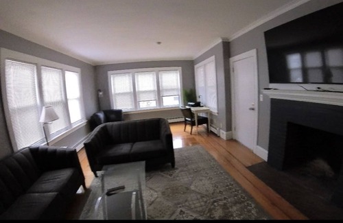 Blackstone Apartment | Comfy spot