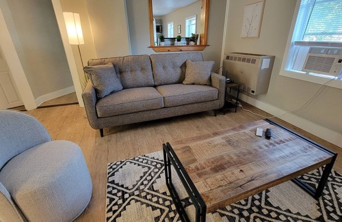 Winooski Apartment | Comfy, sunny, Wi-fi + coffee Walk to Downtown Winooski