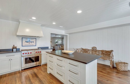 East Beach House | Completely Renovated Ocean Front Home! Easy Walk To BEACH | Heated Pool | Sleeps 12