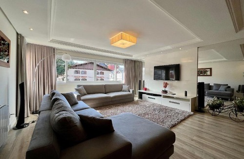 Gramado City Centre Apartment | Condado Di Merano 3 dorm Centro by Achei Gramado