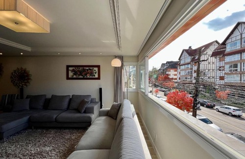 Gramado City Centre Apartment | Condado Di Merano 3 dorm Centro by Achei Gramado