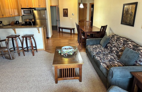 Eagle River Condo | Condo 206 W/Garage@EAGLE WATERS RESORT