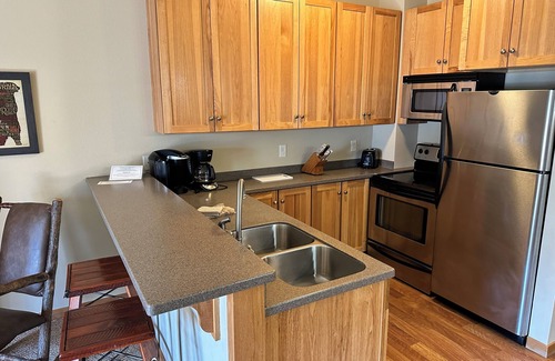 Eagle River Condo | Condo 206 W/Garage@EAGLE WATERS RESORT