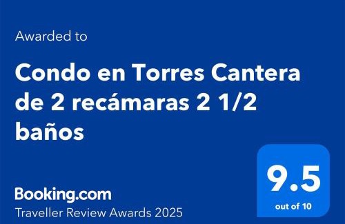 La Paz Apartment | Condo en Torres Cantera de 2 recámaras 2 1/2 baños