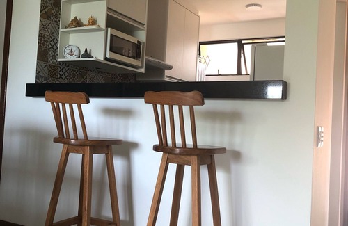 Jenipabu Apartment | Condo in front of the beach. Fit. w/2 suites and balcony- Summer House Genipabu