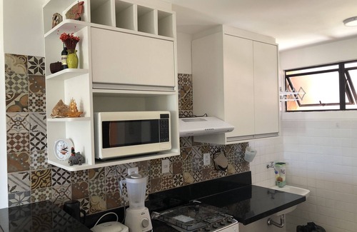 Jenipabu Apartment | Condo in front of the beach. Fit. w/2 suites and balcony- Summer House Genipabu