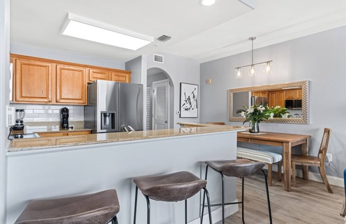 Florida Central Atlantic Coast Condo | Condo is just 2 miles away from Disney, wonderful Lake view family-sized