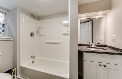 Bloomfield Apartment | Contemporary 3-BR Apt | Downtown Bloomfield near Train to NYC