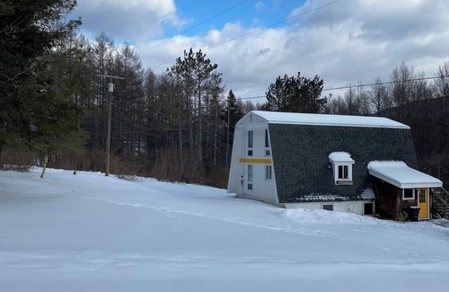 Roxbury House | Contemporary A-frame Style Home in the Heart of the Catskills