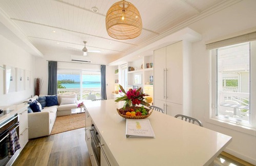 Governor's Harbour Apartment | Contemporary Upstairs 2BR 2BA Bayfront Apartment