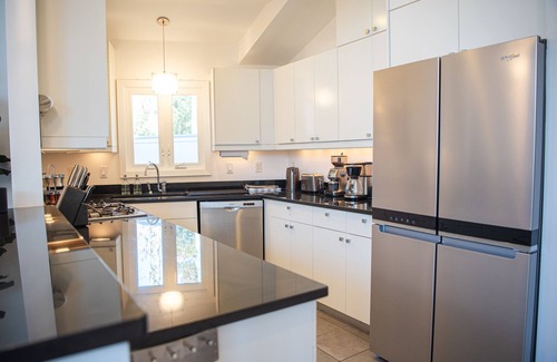 East Falmouth House | Contemporary coastal retreat nearby Falmouth beaches! w/spacious living area