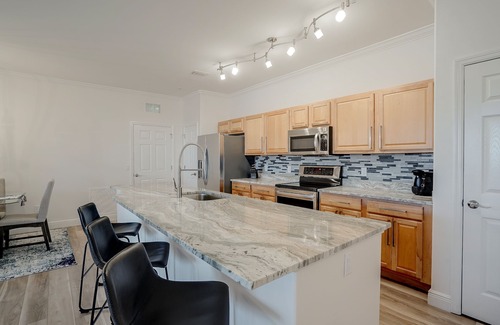 Majestic Palms Condo | Contemporary Coastal Luxury at Majestic Palms!