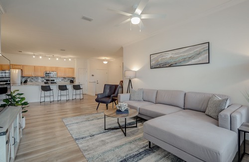 Majestic Palms Condo | Contemporary Coastal Luxury at Majestic Palms!