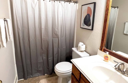 Central Southwest House | Contemporary Getaway Home. MIN away from Downtown, NRG stadium and Med center.