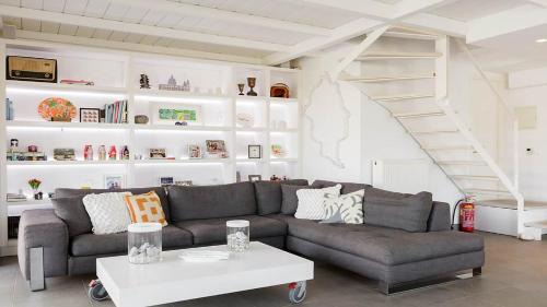 Old Hersonissos Apartment | Contemporary Maisonette with Sea View Roof Terrace