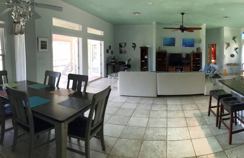 West End House | Contemporary open house, oceanfront, private pool, sweet sunsets.