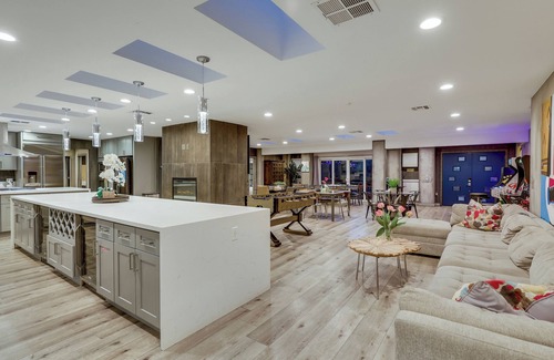Las Vegas Villa | Contemporary Private Villa w/Pool, Sports Court & Near Strip!