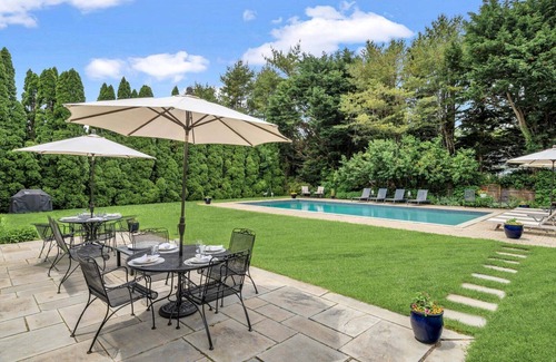 Village of Southampton House | Contemporary Southampton Village Home Walking Distance to Town, Pool,.