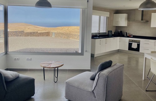 Tindaya House | Contemporary style villa with heated pool