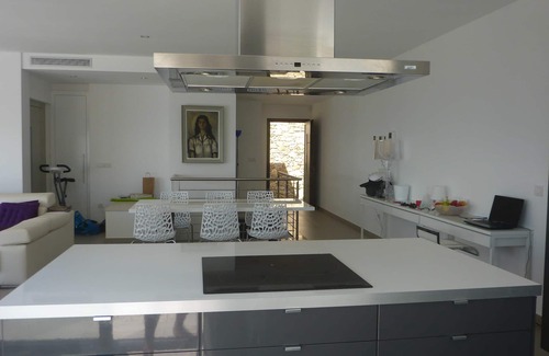Almadraba-Canyelles Villa | Contemporary villa, sleeps 8, private pool and elevator, superb sea view.