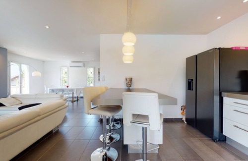 Ternay Villa | Contemporary villa with heated pool 13' from Lyon