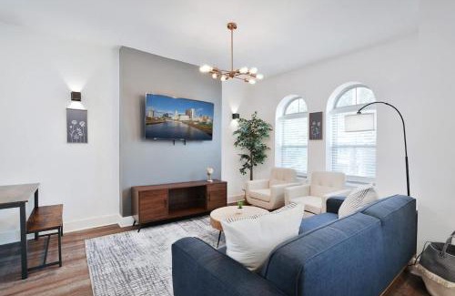 Near East Columbus House | Contemporary Vintage Home Near Downtown