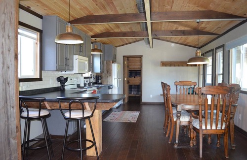 Merrillan Cabin | Controlled Chaos Basecamp - centered between Jackson & Clark County Trail System