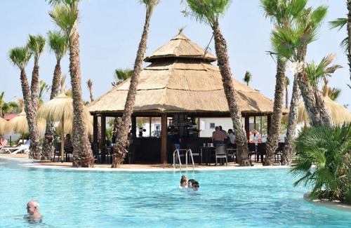 Chiva House | Convenient Stay! 3 Cabins with Kitchens & Terraces! Indoor & Outdoor Pools, Spa!