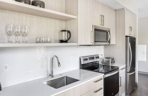 Forest Hills - Woodbourne Apartment | Cool Jamaica Plain 1BR w/ Gym & W/D, by Blueground