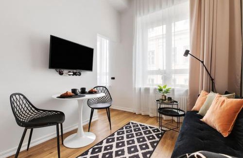 Old Town Apartment | Cool studio at DuoLofts - gym, roof terrace, code lock