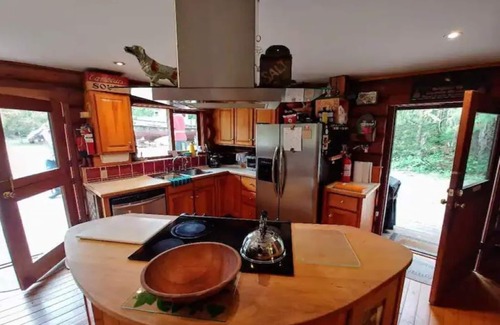 Regional District of Nanaimo House | Coombs loghouse