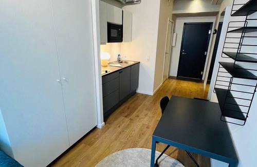 København NV Apartment | Copenhagen Studio with Double Bed and Kitchen 3