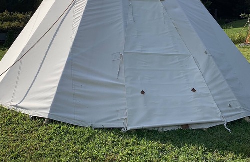 Kennerdell RV Rental | Copperhead Retreat - entire campground -2 tipis, 1 wolf pup trailer, 1 tent site