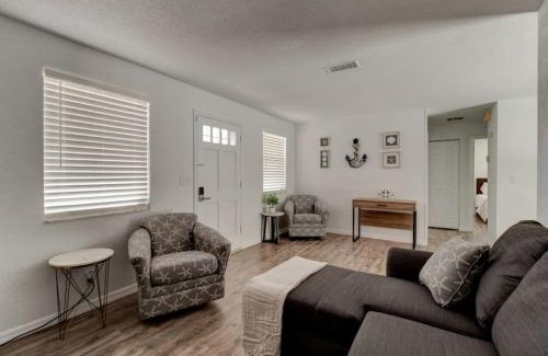 South Daytona House | Coquina Cabana with fenced yard and adorable decor