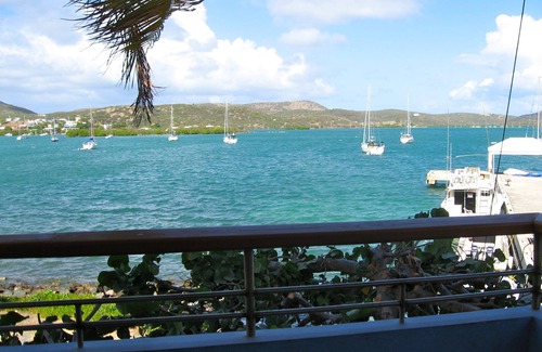 Culebra Pueblo Apartment | Coral Cove: Elegant Waterfront Apartment With A Spectacular View of Paradise