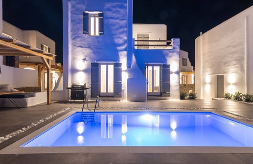 Glinado Villa | Coral Villa - Naxian Sunset Villas complex - Private Pool