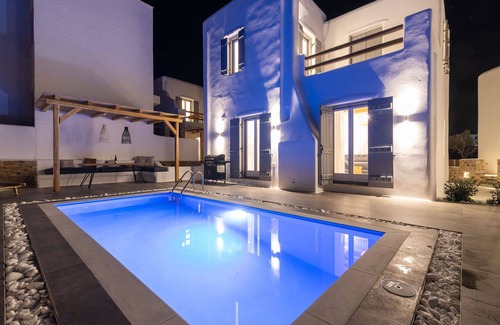 Glinado Villa | Coral Villa - Naxian Sunset Villas complex - Private Pool