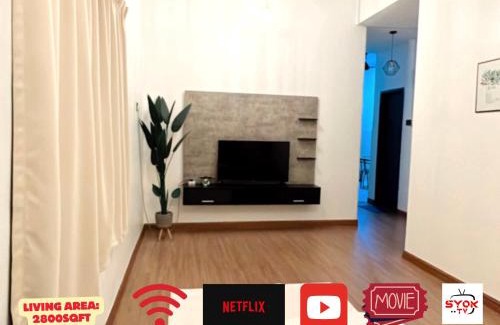 Jenjarom House | Corner House - Three Bedroom Quayside Rimbayu Kg Lombong Jalan Kebun Puchong